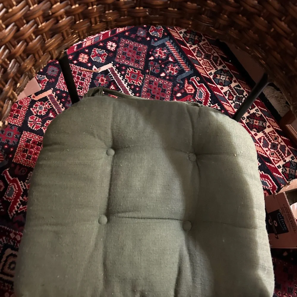 Green Chair Cushion